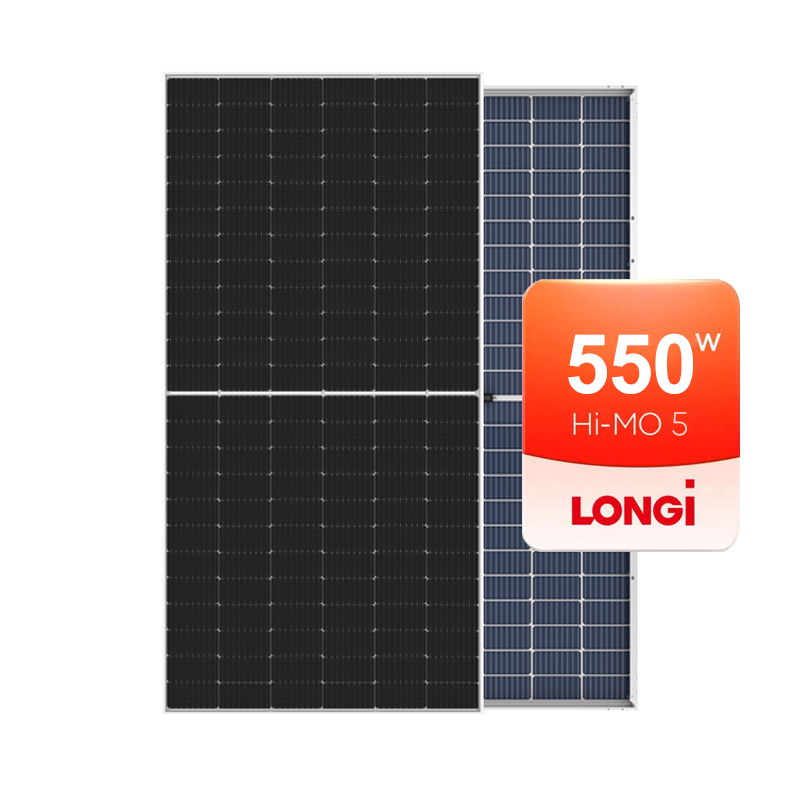 Longi Tier 1 Mono 560Wp 550Wp 545Wp 540Wp 535Wp Double Glass Solar Panel Longi PV Module All Black 400Wp 410Wp 420Wp