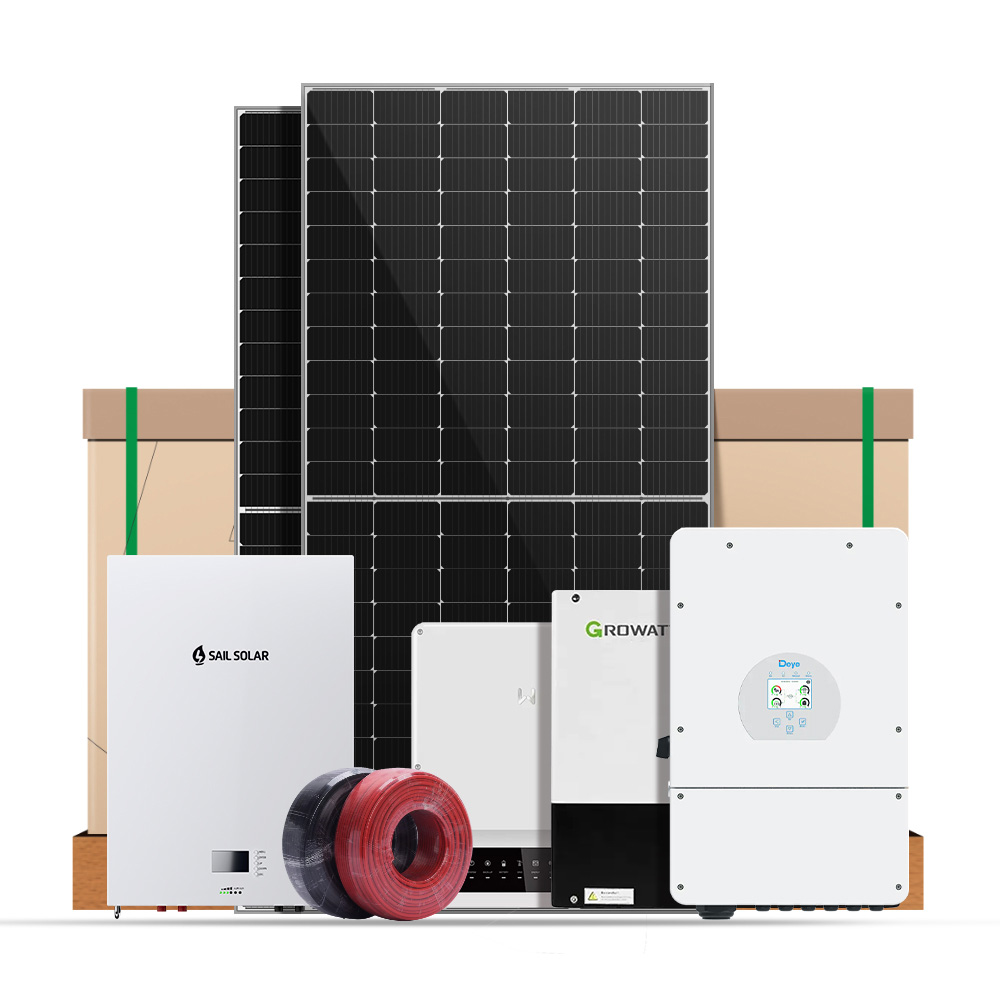3KW-12KW Residential Use Hybrid Solar Panel Power System Price