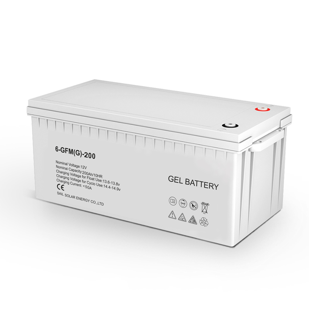 12V 200Ah Gel Battery Rechargeable Solar Lead Acid Batteries with Good Price
