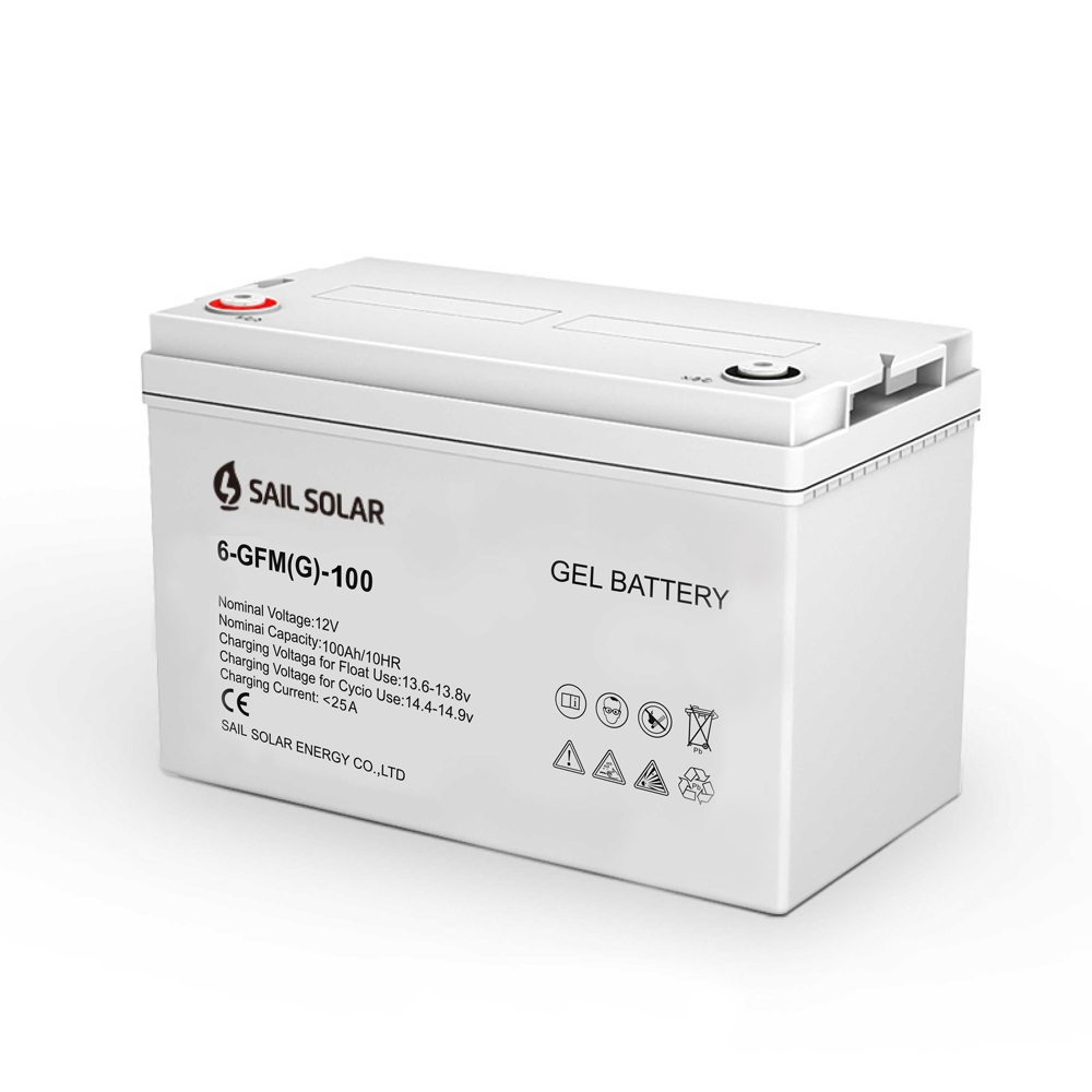 12V 100Ah Gel Battery Lead Acid Solar Batteries for Off Grid Solar Storage System