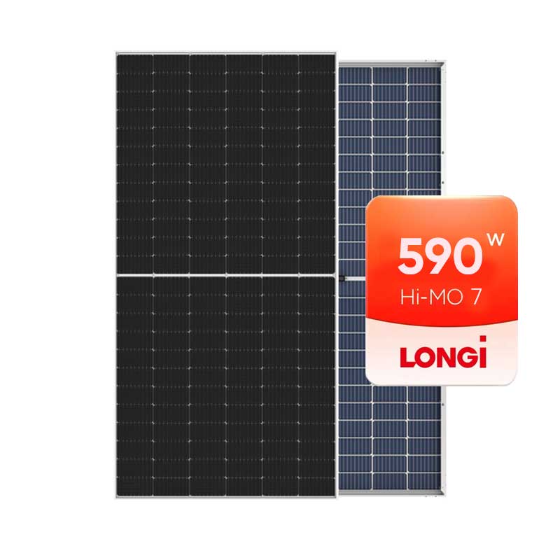 Longi Hi-MO 7 Series Tier 1 Brand 560Wp 570Wp 580Wp 590Wp 600Wp 610Wp 620Wp Double Glass Solar Panel