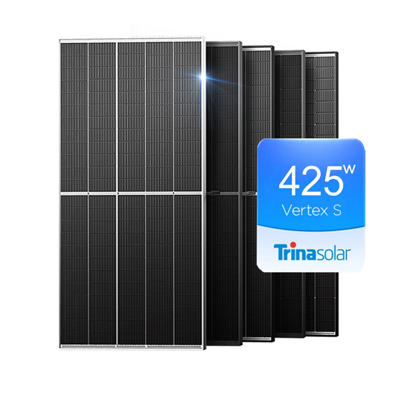 Trina Tier 1 Mono PERC Vertex S Series 655Wp 660Wp 665Wp 670Wp Solar Panel Black Frame 405Wp 410Wp 415Wp 425Wp PV Module All Black 415Wp 420Wp 425Wp 430Wp 435Wp 440Wp