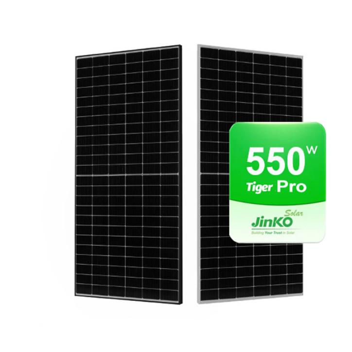 Jinko Tiger Pro P-type Series 415Wp 410Wp 405Wp Mono Half Cell 450Wp 460Wp 470Wp Bifacial Solar Panel PV Module 550Wp 545Wp 540Wp