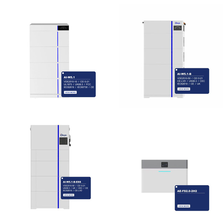 Deye Lithium Battery AE series AI serise BOS Series Storage Lithium battery