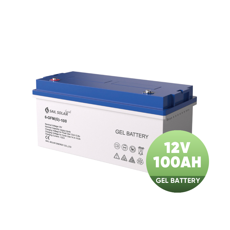 12V 100AH Gel Battery AGM Lead Acid Battery Deep Cycle China Factory