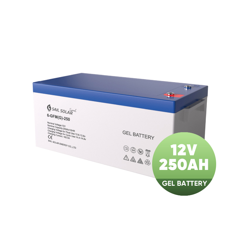 12V 250Ah Gel Battery AGM Lead Acid Battery Deep Cycle China Factory