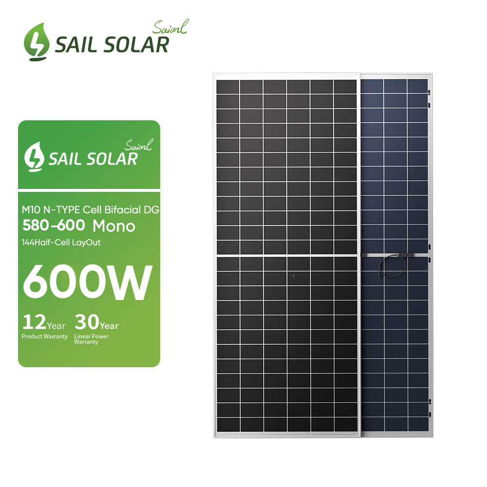 N Type Topcon 580W 585W 590W 595W 600W Photovoltaic Solar Module