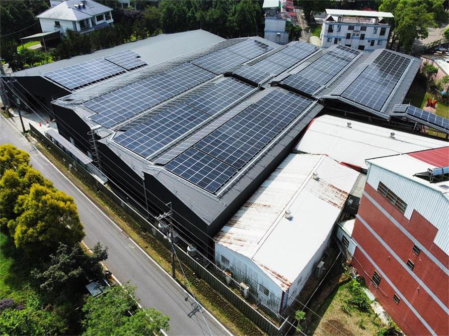 320KW Solar System in Georgia Factory