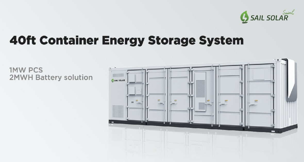 SAIL SOLAR 1000kW 2.4MWh SAIL SOLAR 1000kW 2.4MWh
